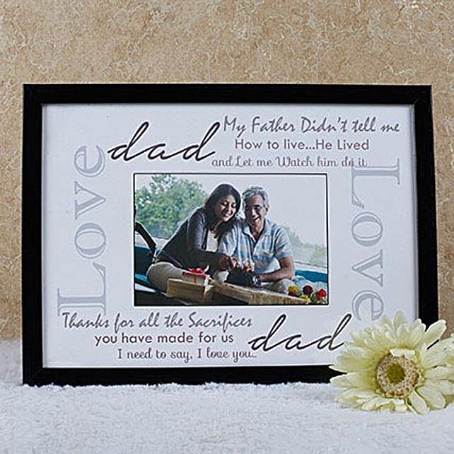 personalised photo frame
